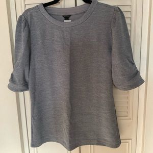 Grey top by Ann Taylor